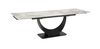 купить Стол Halmar FERNANDO marmura bej/negru (92700560) в Кишинёве 