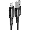 купить Кабель для IT Acefast C1-02, USB to Lightning MFI 2.4A 1.2m Aluminum Alloy, Black в Кишинёве 