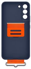 купить Чехол для смартфона Samsung EF-GS906 Silicone with Strap Cover Navy в Кишинёве 