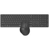 cumpără Tastatură + Mouse Rapoo 14523 9800M Wireless Multimode Set, Dark Grey, QWERTZ RU în Chișinău 