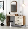 купить Туалетный столик Trendy Lizbon 545-Nuc, Alb 124x84x40cm в Кишинёве 