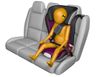 купить Аксессуар к детским автокреслам Britax-Römer XP-PAD Black (2000031100) в Кишинёве 