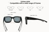 купить Защитные очки Xiaomi Polarized Fitover Sunglasses в Кишинёве 