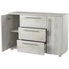 купить Комод Mashtab 10968 Madrid 3 sertare (1200x430x800) Santorini в Кишинёве 