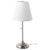 cumpără Lampă de masă și corp de iluminat Ikea Arstid Nickel-plated/White în Chișinău 