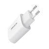 купить Адаптер питания Wall Charger Nillkin Bijou PD 18W Type C (NKA09e), White Input: 100-240V ~50/60Hz, Max0.6A, Output: 5.0V-2.0A Type C  interface - Plug and use в Кишинёве 