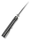 купить Нож походный Sencut S21007-1 Sachse, mâner Micarta negru, Button Lock в Кишинёве 