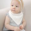 Baveta din muslin cu gingier BabyJem Beige 