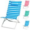 cumpără Mobilier pentru grădină Promstore 57407 Scaun-sezlong pliabil 72x42x77cm, cu perna (în asort.) în Chișinău 