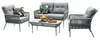 купить Садовая мебель Hydro S Садовая мебель Hola Design, 4 персоны, серый цвет в Кишинёве 