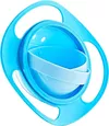 купить Посуда для кормления BabyJem 350 Bol multifunctional cu capac si rotire 360 grade Amazing Bowl Albastru в Кишинёве 