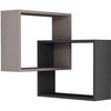купить Полка декоративная Trendy Inel-Mocha Light, Antracit 68x68x60cm (GTR005376) в Кишинёве 