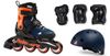 cumpără Role Rollerblade 7062200174 microblade CUBE BLU NOTTE/ARANCIO Size 28-32 în Chișinău 