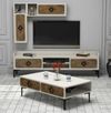 купить Стенка Trendy Samba кремовый (комплект мебели для гостиной) (GTR001289) в Кишинёве 