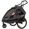 купить Транспорт для детей Lionelo Remorca Cama Grey Graphite в Кишинёве 