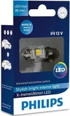 cumpără Lampă auto Philips X-tremeUltinon LED Fest 10,5x38 12V 1W SV8,5 (1 шт.) (128584000KX1) în Chișinău 