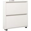 cumpără Raft pentru încălțăminte Mobildor-Lux Leo Slim 50x16x86H cm White în Chișinău 