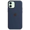 купить Чехол для смартфона Apple iPhone 12 mini Silicone Case with MagSafe Deep Navy MHKU3 в Кишинёве 