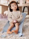купить Детское кресло-качалка BabyBjorn 005143A Balance Soft Sky Blue/White в Кишинёве 