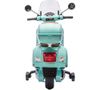 купить Электромобиль Chipolino ELMVE0251TG Мотоцикл Vespa GTS Super teal green в Кишинёве 