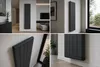 cumpără Radiator Carisa BUTERFLY 1800x396 9016 TEX Black (5 elem) dt30=470w alum în Chișinău 