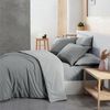 cumpără Lenjerie de pat Askona Постельное белье Comfy and Cosy Серый 200x220 în Chișinău 