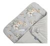 купить Детское постельное белье Sensillo 42609 Одеяло конверт 75x75 Velvet Lily Grey в Кишинёве 