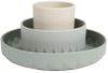 купить Посуда для кормления Premaman PRFCBV-CCC-UNQ Set 3 piese din silicon Origami Verde в Кишинёве 