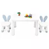 cumpără Set de mobilier pentru copii 4Play AT116 Bunny White/Blue în Chișinău 