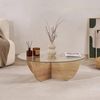 cumpără Măsuţă cafea Trendy Liya, Masuta de cafea, Sapphire Oak, 90x30x90cm în Chișinău 
