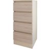 купить Комод Smartex (16006) Т1 40cm Ivory+Stejar Deschis в Кишинёве 