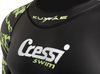 купить Аксессуар для плавания Cressi-Sub Costum neopren KUWAE MAN MONOPIECE black/green 2mm XL/5 (DG002705) в Кишинёве 