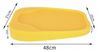 купить Аксессуар для купания Sevi Bebe 159-4 Матрасик для ванной желтый в Кишинёве 
