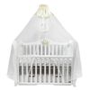 купить Кроватка PernaMea Baldachin Premium Star Ivory (PM.101301/4) в Кишинёве 