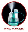 Бутылка-спрей для воды CoolPack "Mist" 600 ml оранжевая