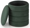 купить Пуф Halmar PACHO 1, Dark green в Кишинёве 