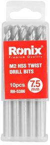 купить Сверло Ronix RH-5386 Set burghiu 7.5mm-M2 (10buc) в Кишинёве 