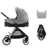 купить Детская коляска KinderKraft 2в1 Vesto 2 KSVEST02GRY2000 Gray в Кишинёве 