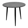 купить Комплект стол и стулья Evelin di Costacurta cтол DT-404-6B + 3 стула YTC-078B Bluvel-14 (Dark grey) в Кишинёве 