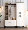 cumpără Mobilă pentru antreu Trendy Viyana DA, Nuc, Alb 150x200x35cm (GTR001366) în Chișinău 