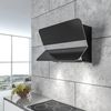 cumpără Hotă Falmec FUSION 85 Black Satin Glass RAL 9005 (w/o filter pack) în Chișinău 