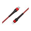 cumpără Borofone BU21 Dragon PD Type-C to Lightning (1.2m) fast charging 3A data cable for Lightning red în Chișinău 