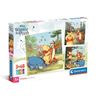 cumpără Puzzle Clementoni Puzzle 3x48 Square Disney Winnie the Pooh (25063) în Chișinău 