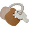 cumpără Iinel dentiție Jollein 101-007-66095 Inel gingival din silicon Teddy Bear Keychain în Chișinău 