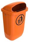 купить Урна для мусора Sulo 1052434 PLASTIC 50L, orange в Кишинёве 