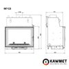 Каминная топка KAWMET W7 CO 25,3 kW с водяным контуром