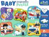 cumpără Puzzle Trefl R25E /41/42 (44001) Baby Progressive Profesii și mașini în Chișinău 