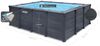 cumpără Piscină cu cadru Intex 26396 Graphite Gray Panel 400x300x124cm, 10091L, cadru metalic în Chișinău 
