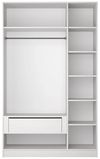 cumpără Dulap Fabrik Home Hardy 3 двери белый мат/ МДФ în Chișinău 