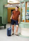 купить Чемодан Micro ML0044 Ride On Luggage Eazy Weekender Dark Blue в Кишинёве 